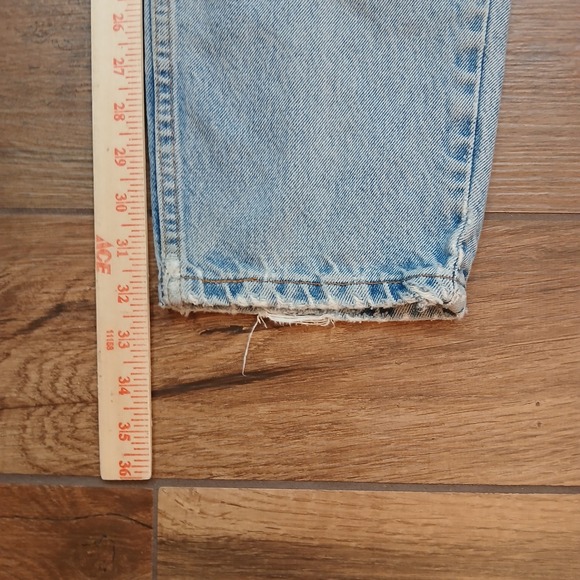 Vintage Levi's Jeans 32x34 Blue 560 Loose Tapered Orange Tab USA (FITS 29x32) - Picture 10 of 12